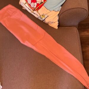 Victoria Secret Coral High-Waisted Leggings